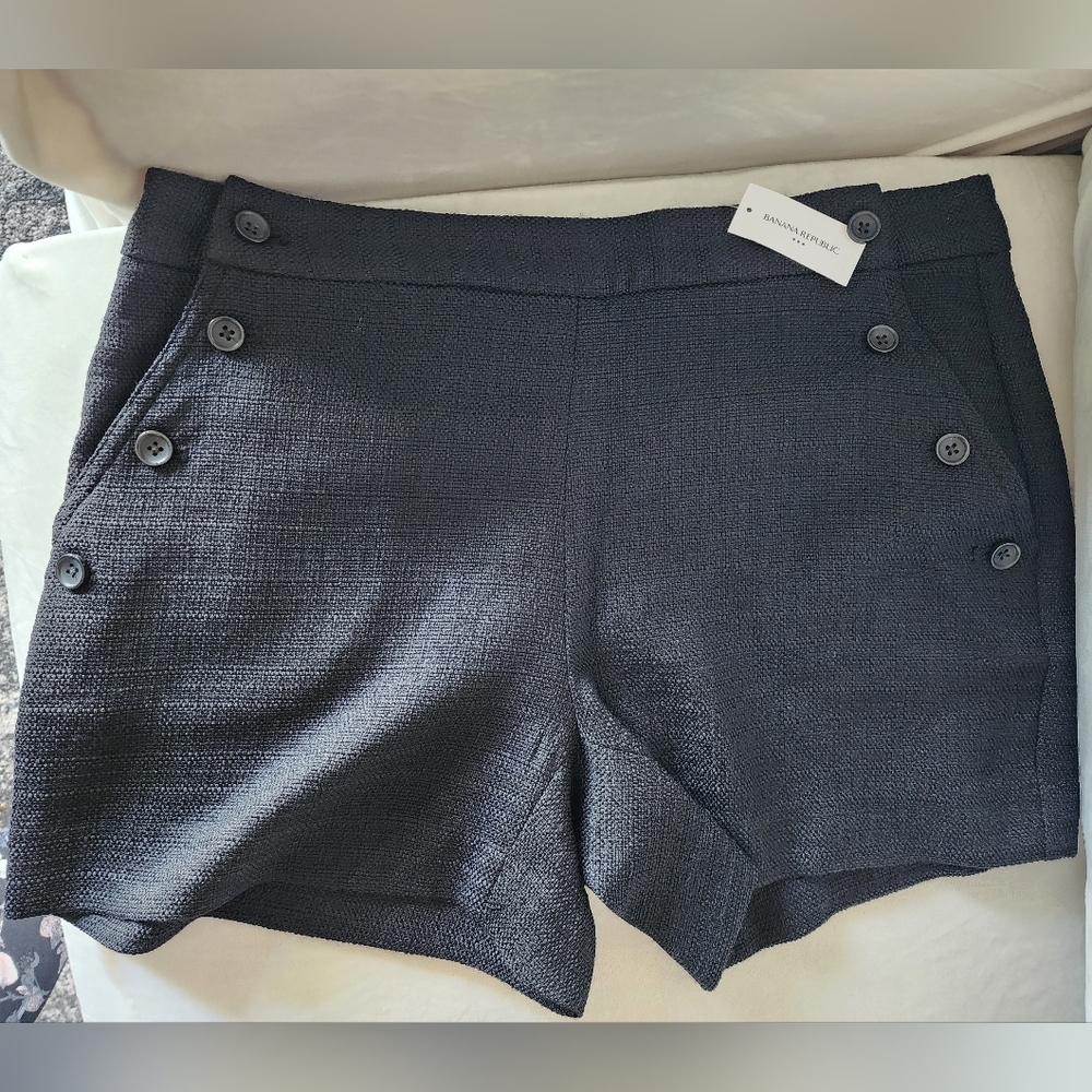 NWT Banana Republic Tweed Sailor Short sz 6